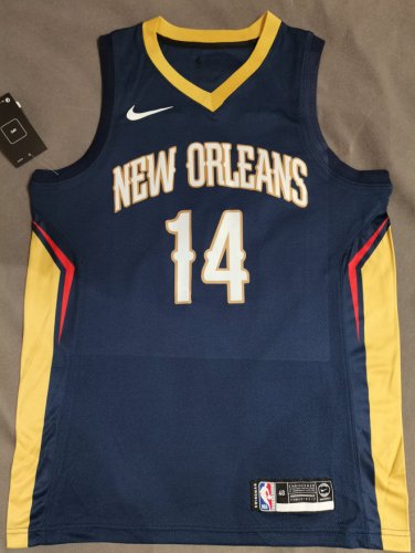 NBA 14 Ingram Pelicans Maillot bleu